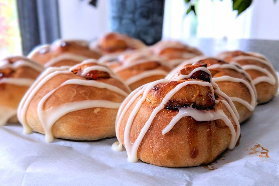 Sourdough Buns With Jam Recipe Cuisine Fiend